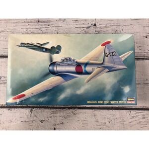 Hasegawa 1:48 Scale Mitsubishi A6M3 Zero Fighter Type 32 Plastic Model 09118